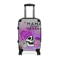 Mama Needs Coffee Suitcase, S/M/L