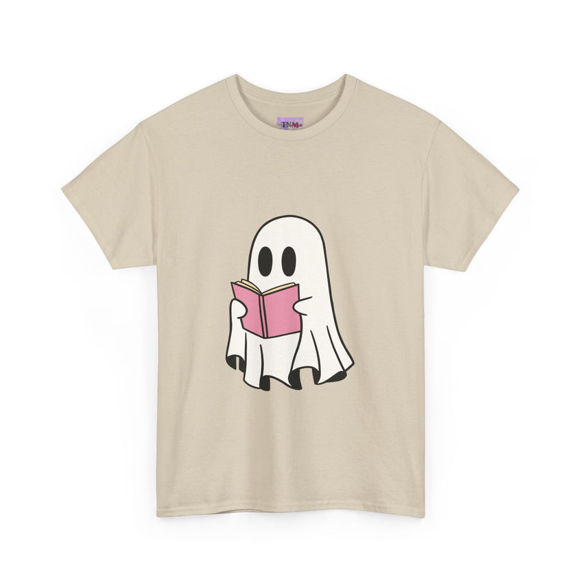 Ghost Book Unisex Heavy Cotton Tee