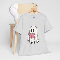 Ghost Book Unisex Heavy Cotton Tee