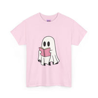 Ghost Book Unisex Heavy Cotton Tee