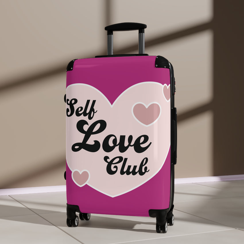 Travel Suitcase Self Love Club S/M/L