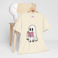 Ghost Book Unisex Heavy Cotton Tee