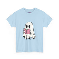 Ghost Book Unisex Heavy Cotton Tee