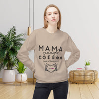 Every Mama Needs coffee and a manicure! Treat yourself to a Fleece Sweatshirt