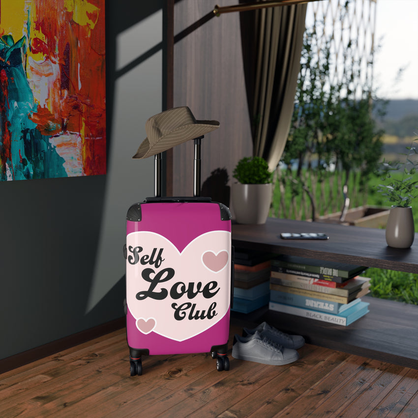 Travel Suitcase Self Love Club S/M/L