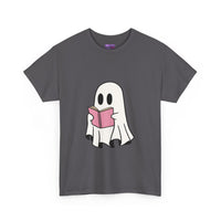 Ghost Book Unisex Heavy Cotton Tee