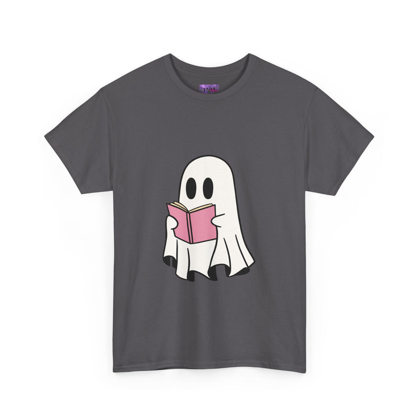 Ghost Book Unisex Heavy Cotton Tee