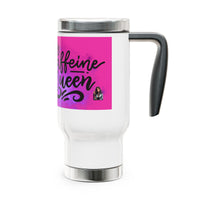 Stainless Steel Travel Mug with Handle, 14oz