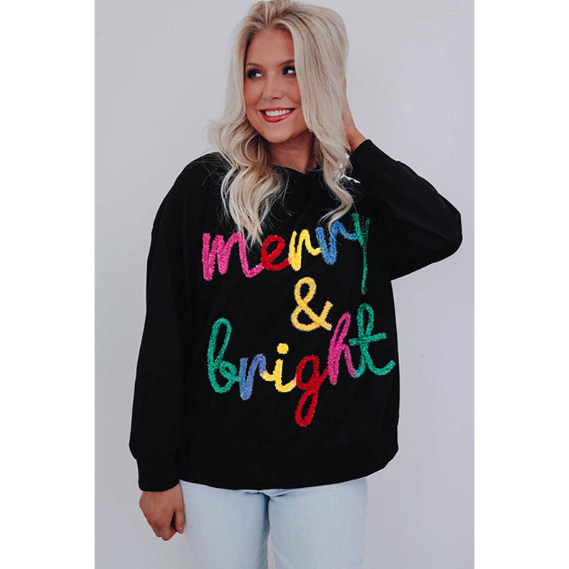 Merry & Bright Embroidered Christmas SweaterCelebrate in style with our Merry & Bright Christmas sweater! Cosy, versatile, and perfect for winter days, parties, and gatherings. Shop now for festive cheer!